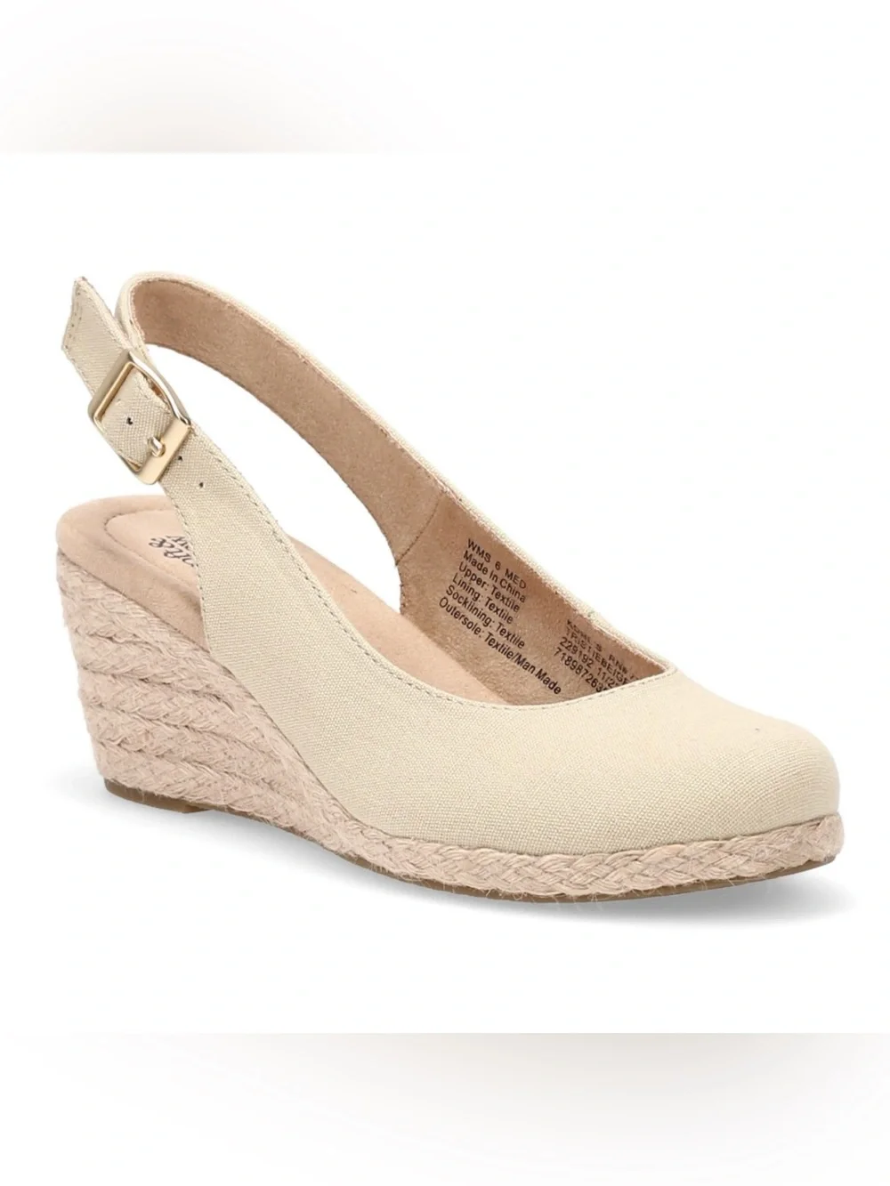 Croft and Barrow Espadrille Wedge